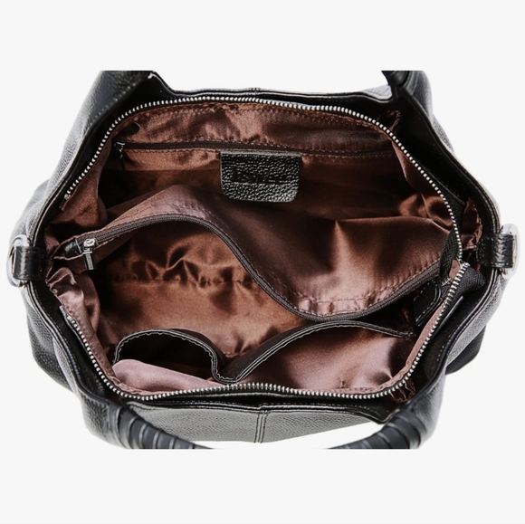 Iswee Leather handbag crossbody - Picture 4 of 10